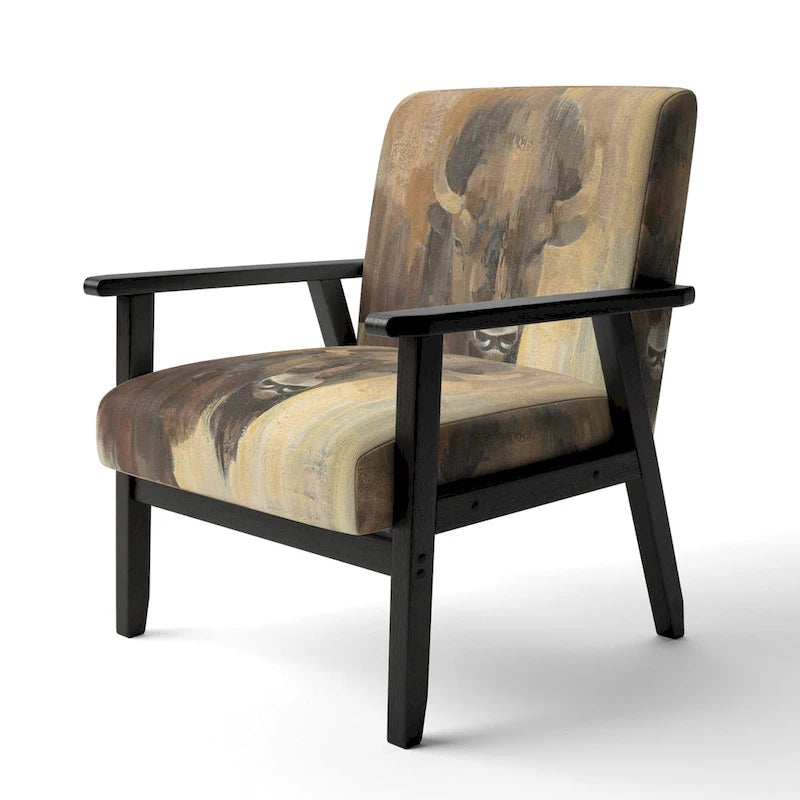 Poltrona imbottita di design