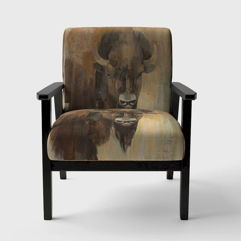 Poltrona imbottita di design