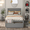 Letto a piattaforma con cassetto sotto il letto