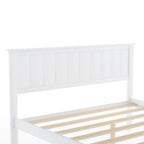 Letto a piattaforma con cassetto sotto il letto