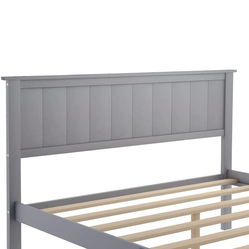 Letto a piattaforma con cassetto sotto il letto