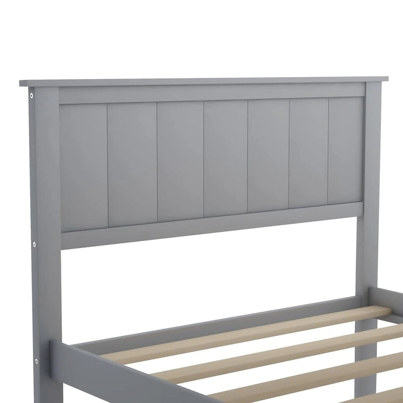 Letto a piattaforma con cassetto sotto il letto