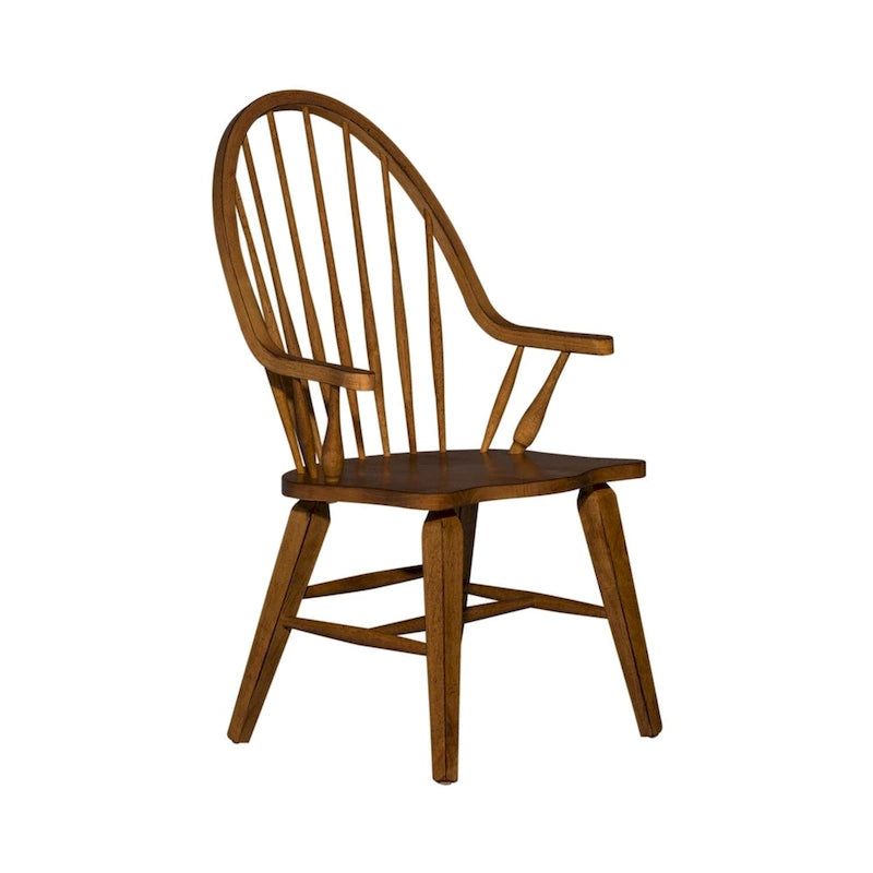 Sedia Windsor con schienale – Finitura Quercia Rustica