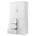 Armadio Alto con Ante e Cassetti