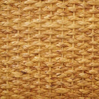 Panca da interno Valencia in legno massello e giacinto d'acqua naturale