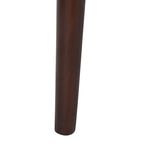 Poltrona con accenti in pelle intrecciata – 63,5 cm L x 53,3 cm P x 78,7 cm A