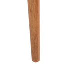 Poltrona con accenti in pelle intrecciata – 63,5 cm L x 53,3 cm P x 78,7 cm A