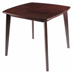 Tavolo da Pranzo in Legno Massello, Noce - 34.02 x 34.02 x 29.33 pollici