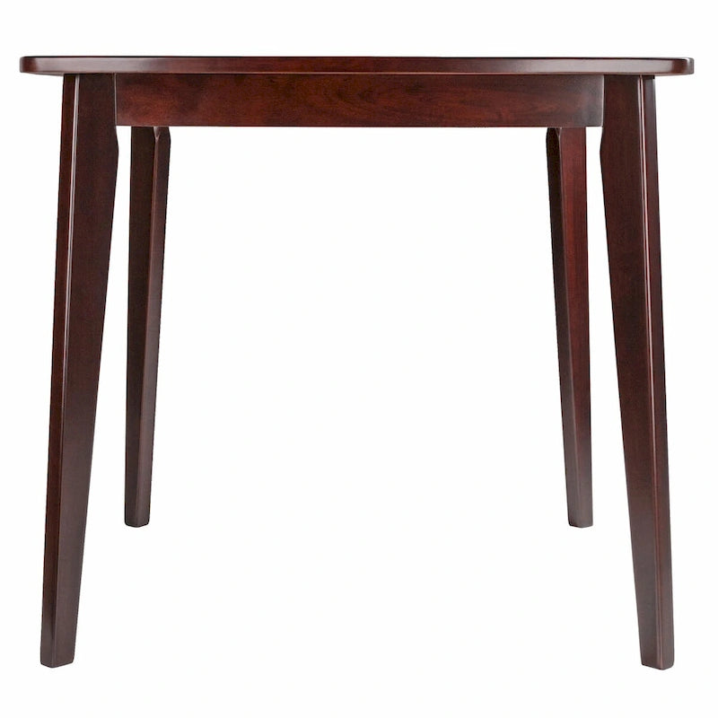 Tavolo da Pranzo in Legno Massello, Noce - 34.02 x 34.02 x 29.33 pollici