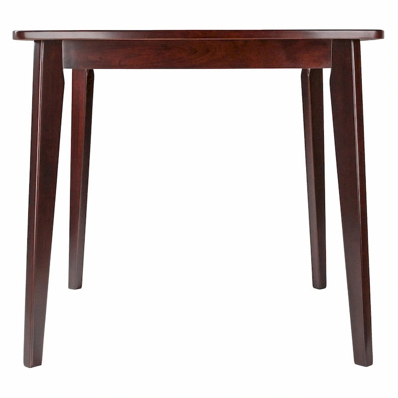 Tavolo da Pranzo in Legno Massello, Noce - 34.02 x 34.02 x 29.33 pollici