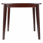 Tavolo da Pranzo in Legno Massello, Noce - 34.02 x 34.02 x 29.33 pollici