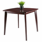 Tavolo da Pranzo in Legno Massello, Noce - 34.02 x 34.02 x 29.33 pollici