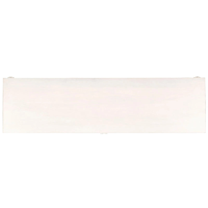 Mobile TV in Legno di Mango con 2 Ripiani e 2 Ante - 140L x 38P x 66A cm