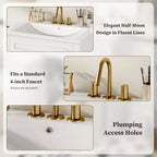 Meuble-lavabo de salle de bains 24 avec lavabo en céramique, meuble de style Shaker, 2 portes à fermeture amortie, structure en bois massif pour petite salle de bains ou salle d'eau