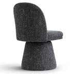 Set aus 6 modernen, um 360° drehbaren Esszimmerstühlen ohne Armlehnen mit säulenförmigem Fuß, elegante Akzentstühle für Küche, Esszimmer oder Büro-Panipeachy