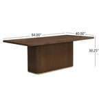 Christopher Knight Home Yodsak moderne eetset van hout en metaal, 7-delig, met 180 draaibare stoelen