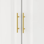 93.9H/74.2H Armoires Wardrobe Closet Cabinet Hanging Drawers Storage