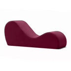 Méridienne élégante Avana pour le yoga - Fabriquée aux États-Unis - Idéale pour les étirements, la détente, l’exercice et plus encore, 60D x 18W x 26H pouces, gris clair