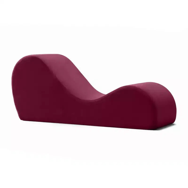 Méridienne élégante Avana pour le yoga - Fabriquée aux États-Unis - Idéale pour les étirements, la détente, l’exercice et plus encore, 60D x 18W x 26H pouces, gris clair