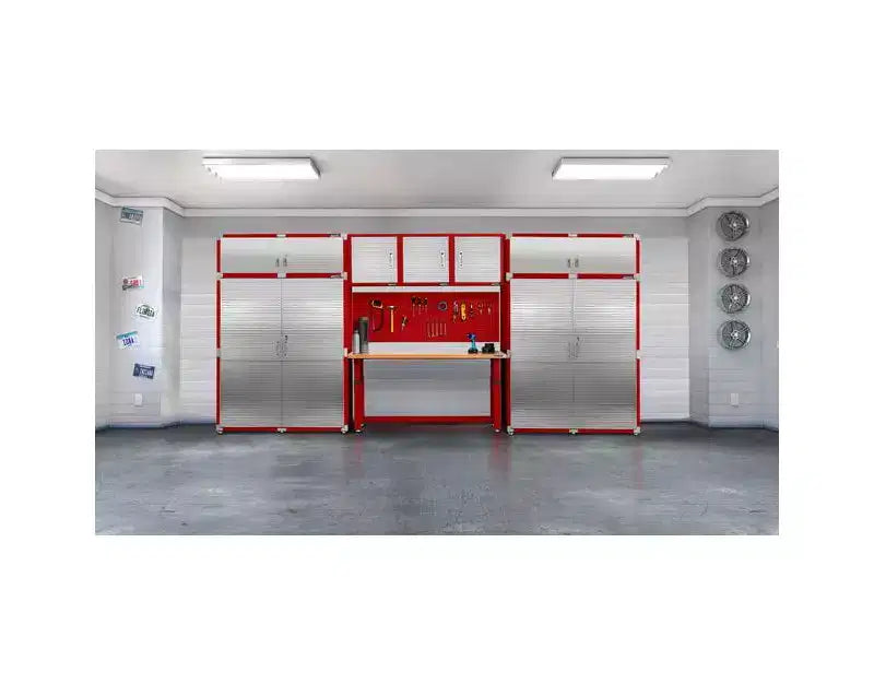 Seville Classics UltraHD extra brede opbergkastset van 2 delen, 60 x 24