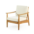 Ensemble de salon de jardin 4 places en bois d’acacia Willowbrook de Christopher Knight Home