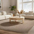 Ronde salontafel van 32 inch met open sledevoet, Royal Hampton