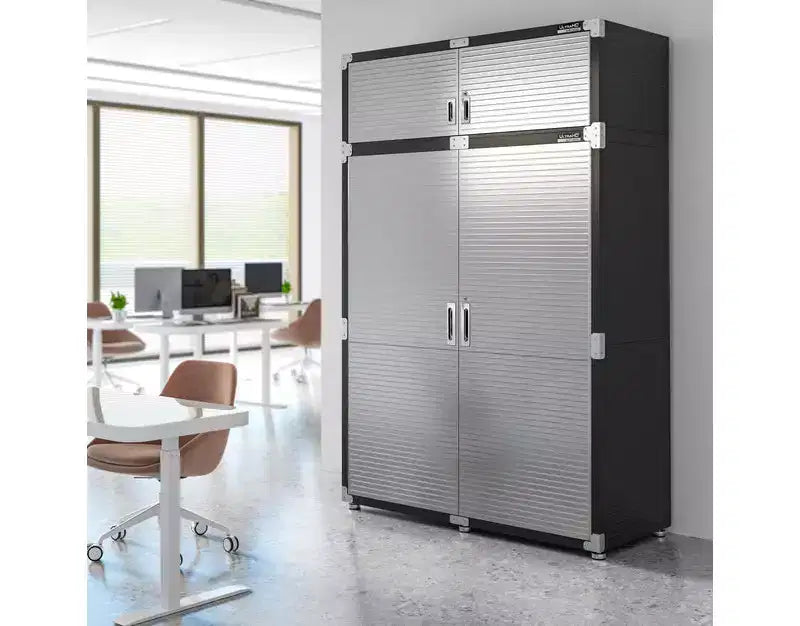 Seville Classics UltraHD extra brede opbergkastset van 2 delen, 60 x 24