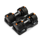 NordicTrack dumbbellset van 55 lb met instelbaar gewicht