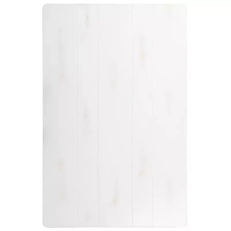 Flash Furniture, rechteckiger Farm-Esstisch aus massivem Kiefernholz, 46 x 30