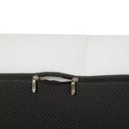 Nowoczesna narożna sofa segmentowa w kształcie litery L Christopher Knight Home Keri 122 z pianką o wysokiej gęstości i niskim oparciem