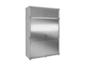 Seville Classics UltraHD extra brede opbergkastset van 2 delen, 60 x 24
