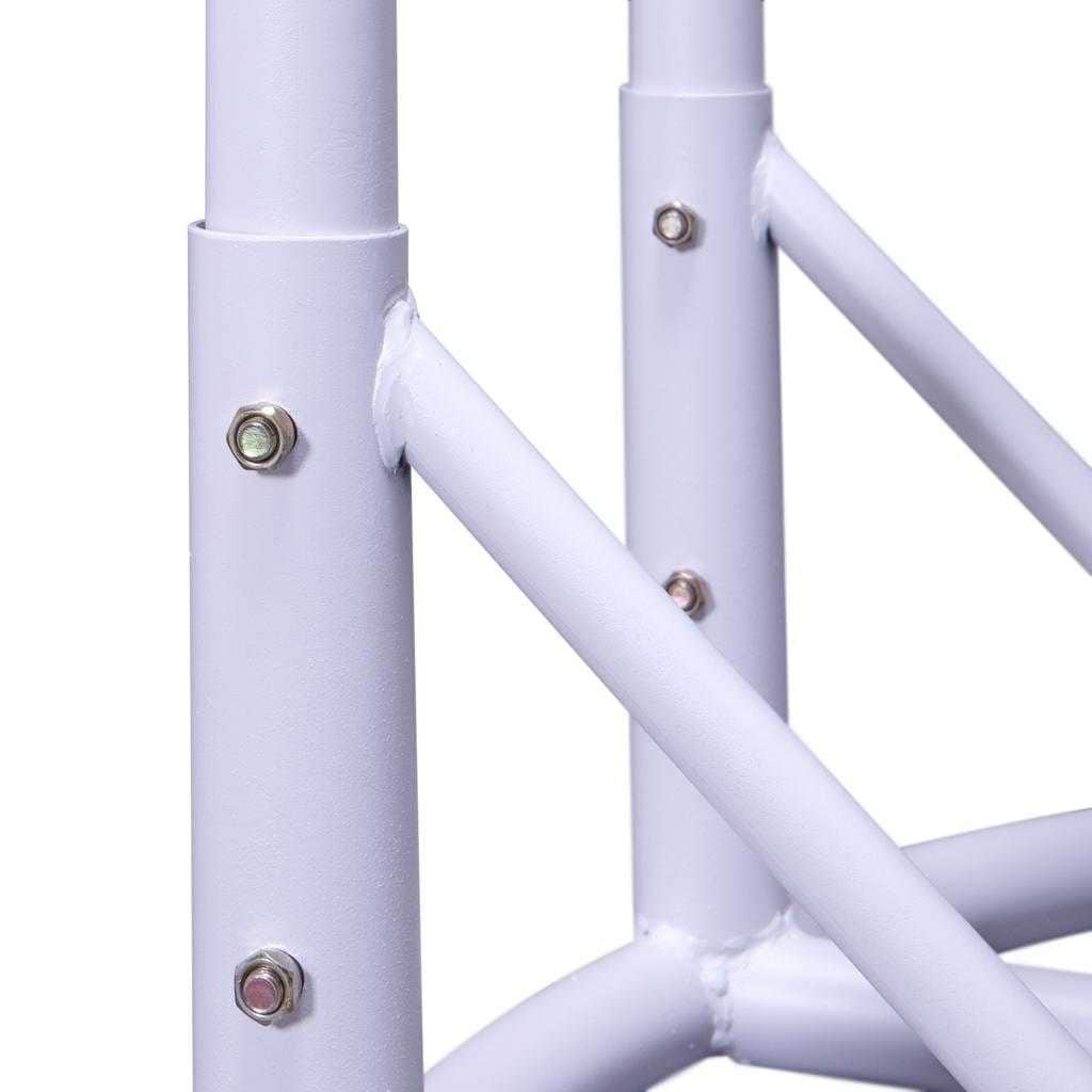 LeisureMod hangende eierstoel voor 2 personen met standaard - hangmatstoel voor buiten en binnen van rotanlook wicker, met kussens