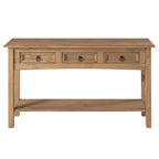 Konsolentisch aus Holz für den Flur mit 3 Schubladen Corona | Furniture Dash - N/A