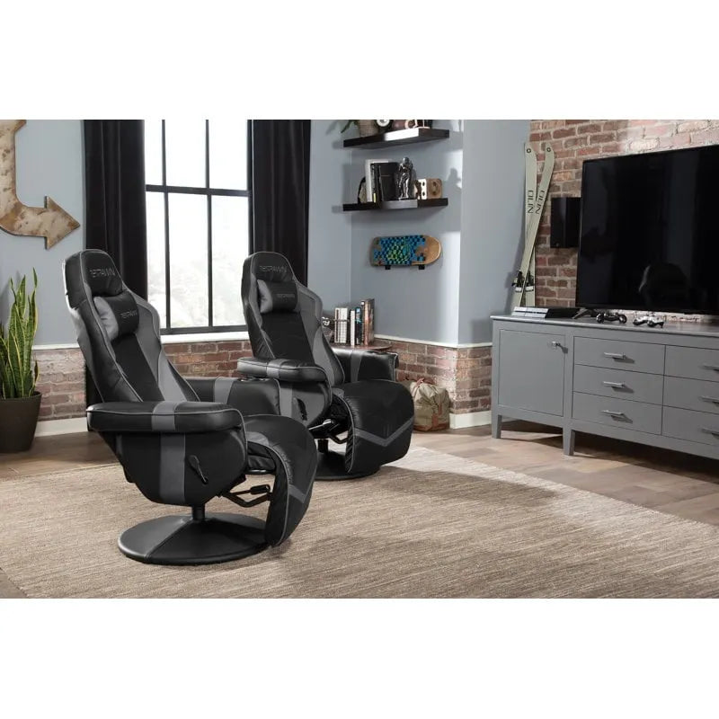 Fauteuil inclinable de jeu avec repose-pieds