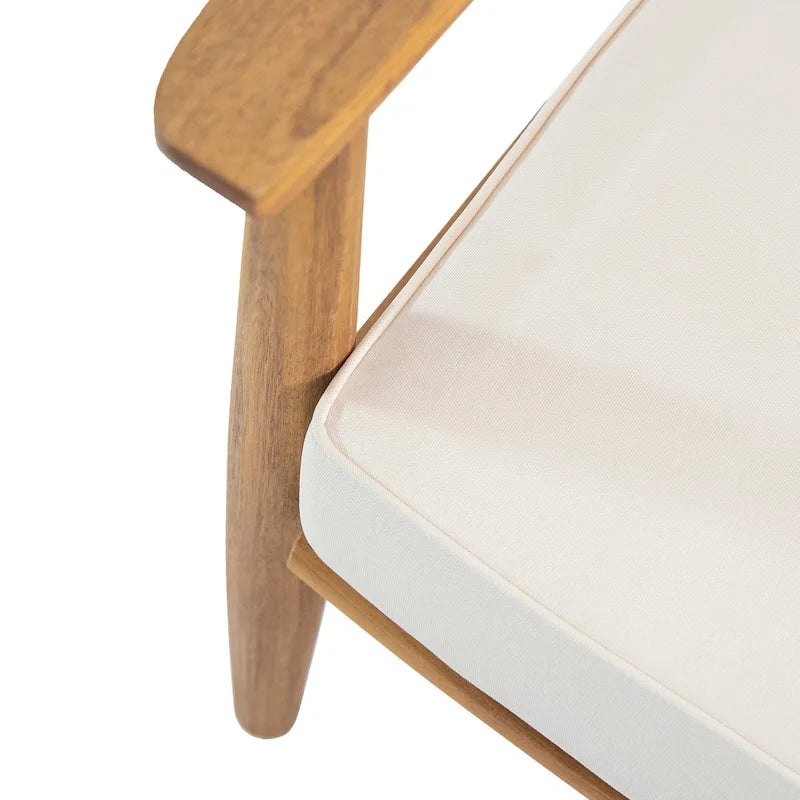 Ensemble de salon de jardin 4 places en bois d’acacia Willowbrook de Christopher Knight Home