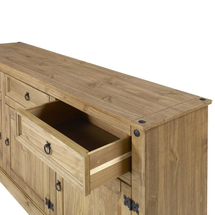 Houten buffetkast 65, boerderijstijl - Corona-collectie
