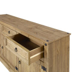 Houten buffetkast 65, boerderijstijl - Corona-collectie