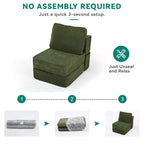 Modulares Cloud-Ecksofa, bequemes Cord-Ecksofa mit tiefer Sitzfläche und hohen Kissen, einfach zu montieren
