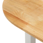 Simple Living Essgruppe im Landhausstil mit Klapptisch, 3-teilig