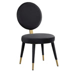 Ensemble de table à manger ronde et de chaises de luxe moderne Morden Fort, 5 pièces