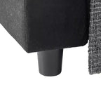 Extra diepe slaapfauteuil van chenille van Polibi