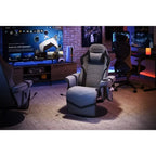 Fauteuil inclinable de jeu avec repose-pieds