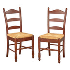 Simple Living Jessie Esszimmerstuhl mit Leiterlehne (2er-Set)