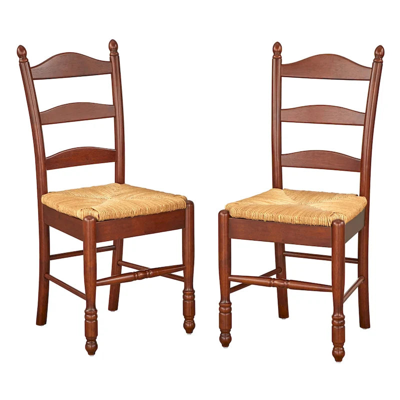 Simple Living Jessie Esszimmerstuhl mit Leiterlehne (2er-Set)