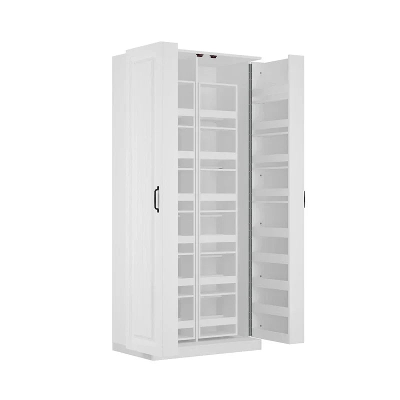 Vielseitiger Küchenorganizer: kompakter 31.5 Schrank mit cleverem Stauraum