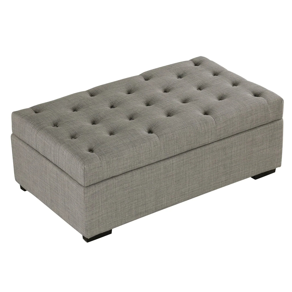 Składana sofa z funkcją spania, pufa 49.6 ze składaną sofą z funkcją spania, rozkładana pufa do spania z materacem piankowym i pikowanym wzorem
