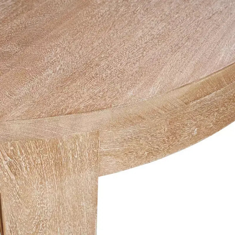 Ronde salontafel van 32 inch met open sledevoet, Royal Hampton