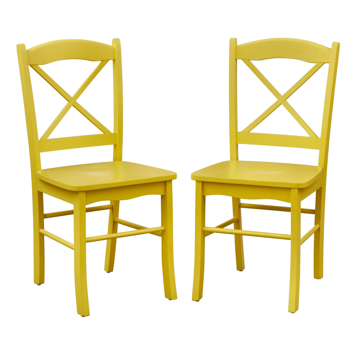 Eetkamerstoelen in landelijke cottage-stijl van Simple Living (set van 2)