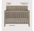 Child Craft Kieran kinderkamerset, 3-delig, met ledikant, dubbele ladekast en commode; inclusief 4-in-1 omvormbaar ledikant