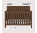 Child Craft Kieran kinderkamerset, 3-delig, met ledikant, dubbele ladekast en commode; inclusief 4-in-1 omvormbaar ledikant